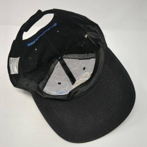 Sar-El Tours Jerusalem Strapback Hat Black One Size Adjustable Embroidered - Picture 6 of 8